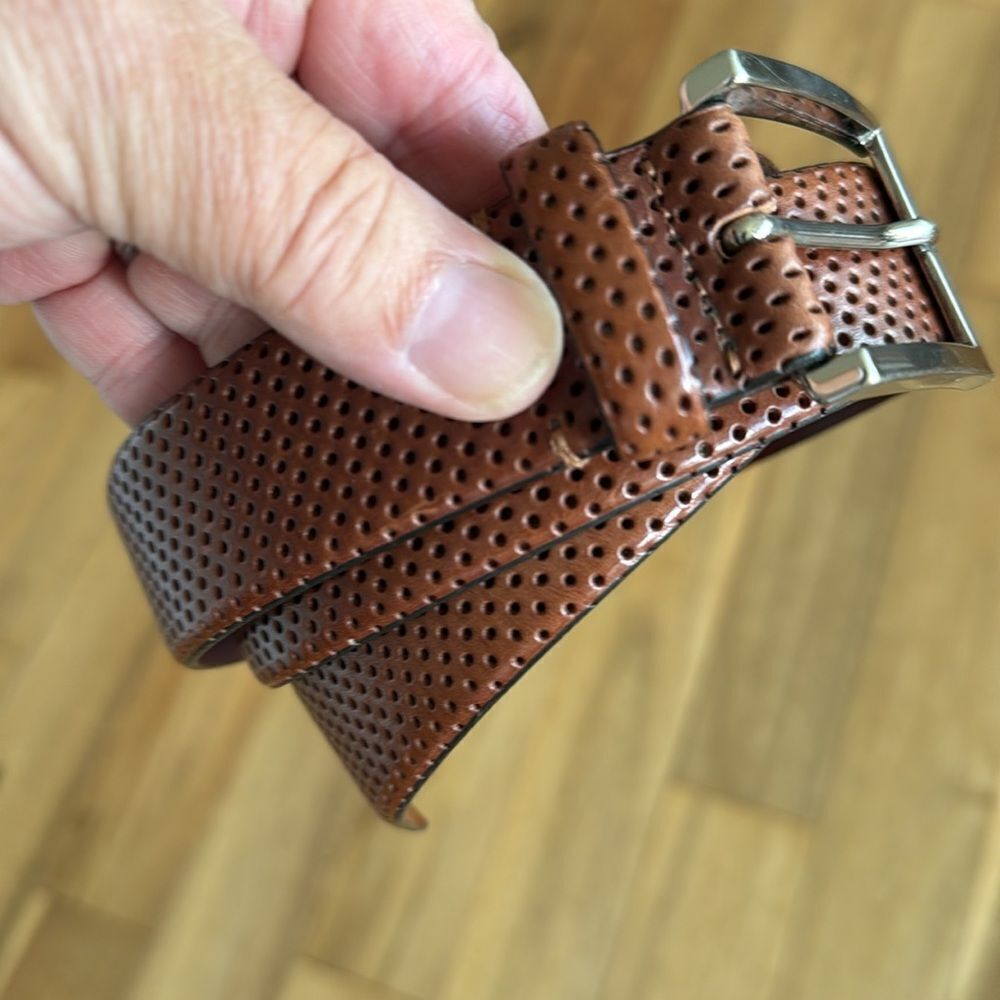 Daniele Marinelli leather belt